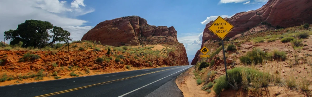 Traveling from Williams to the Grand Canyon