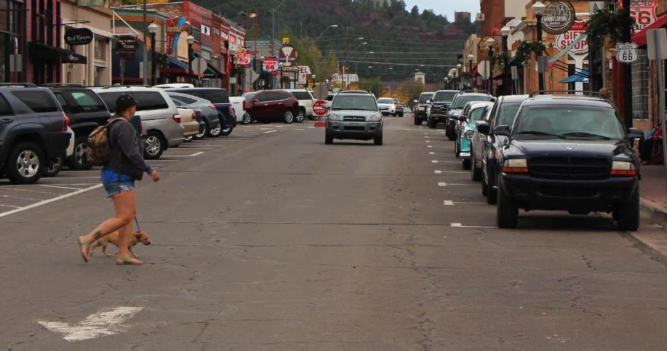 Traveling from Williams to the Grand Canyon